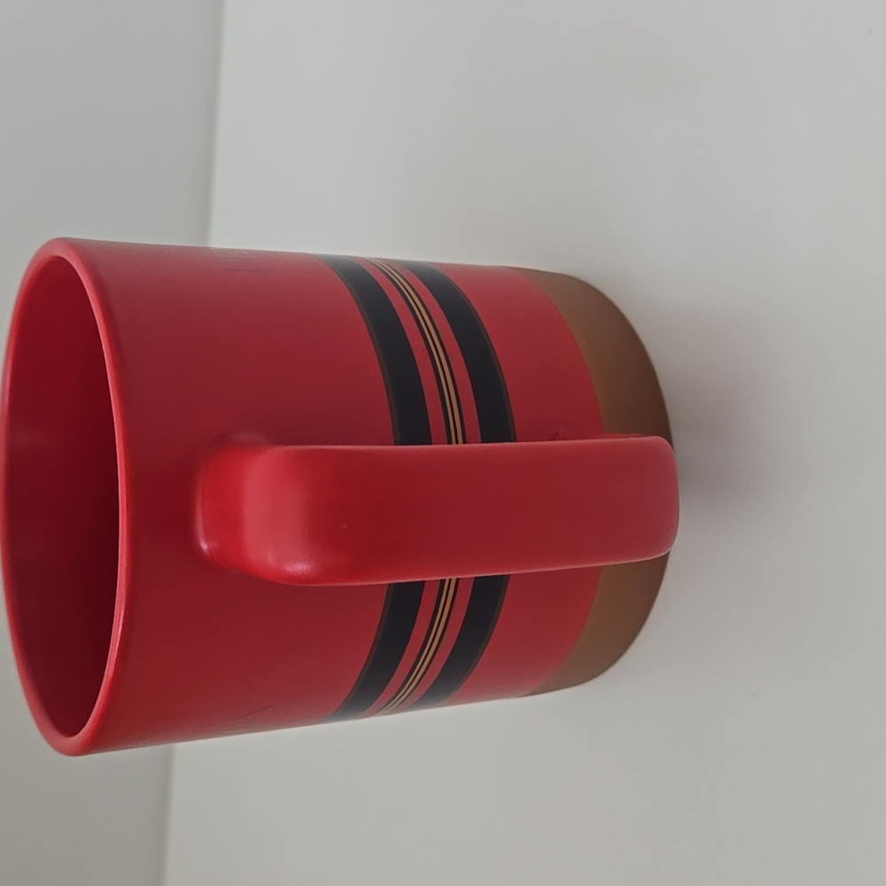 PENDLETON Woolen Mills National Parks Collection Red Striped 18 Oz Stoneware Mug - Picture 6 of 6